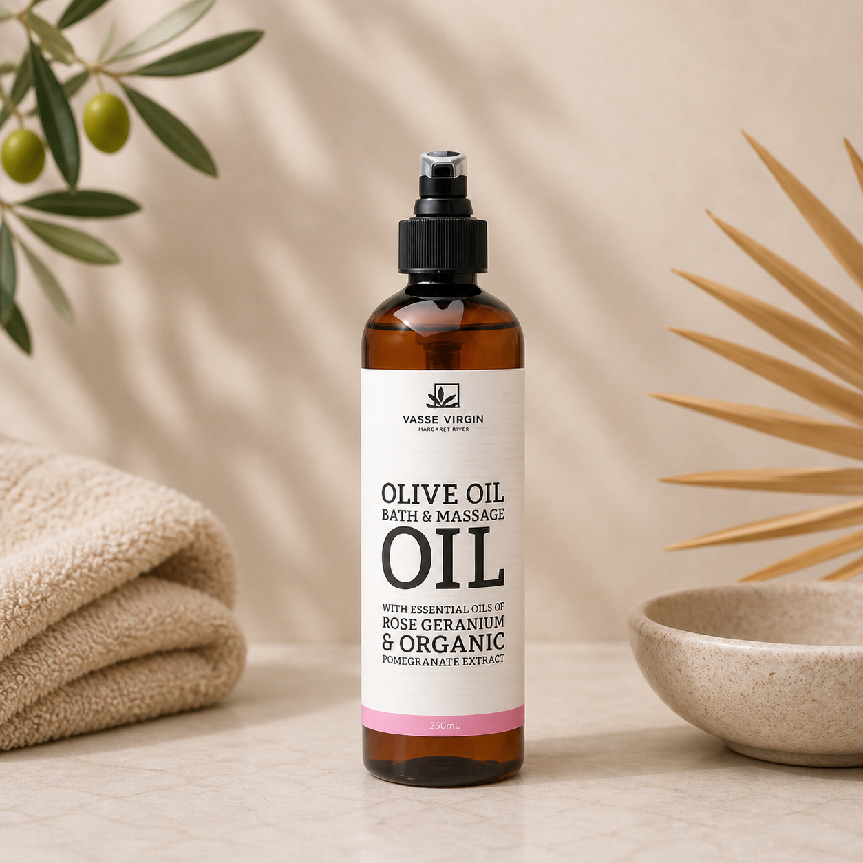 Vasse Virgin Massage Oil