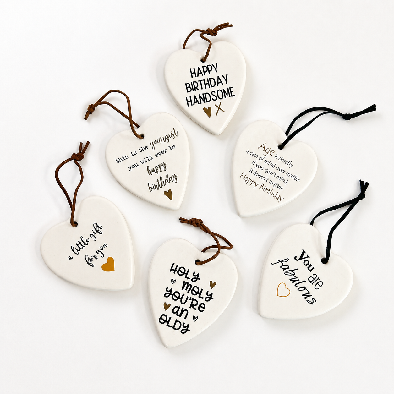 Hanging Ceramic Heart