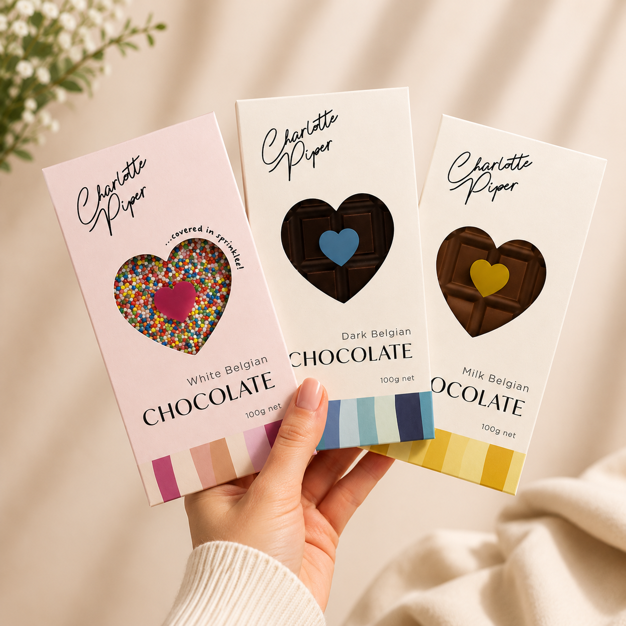Charlotte Piper Chocolate Bars